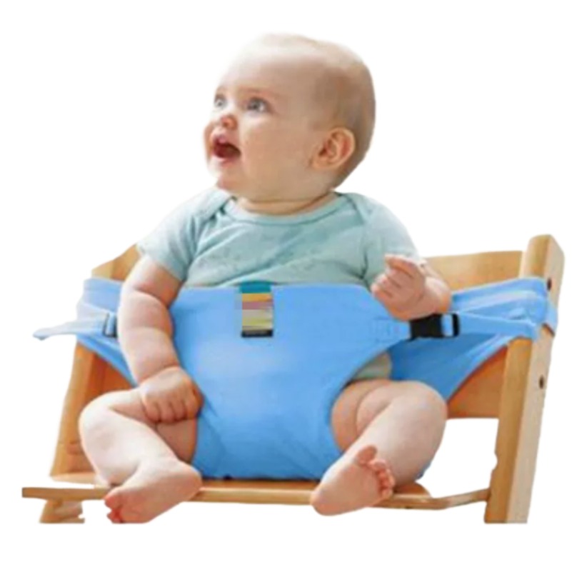 Baby Food Eating Chair - Cinto de Segurança Infantil Dobrável e