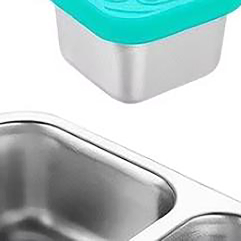 Snack Container Travel - Recipientes de aço inoxidável para lanches