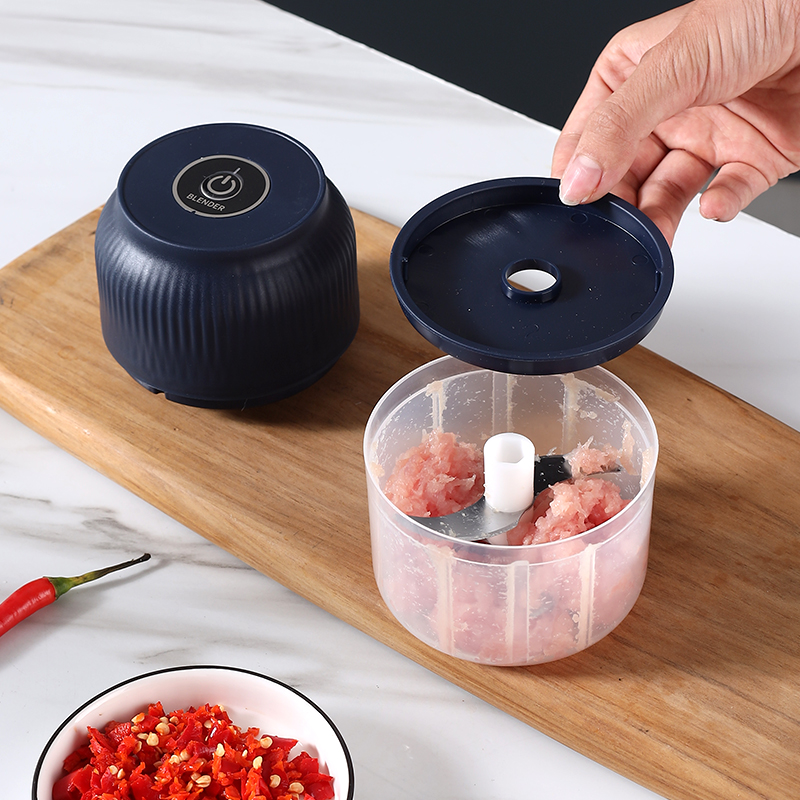 Baby Food Chopper - Triturador de alho elétrico, picador de