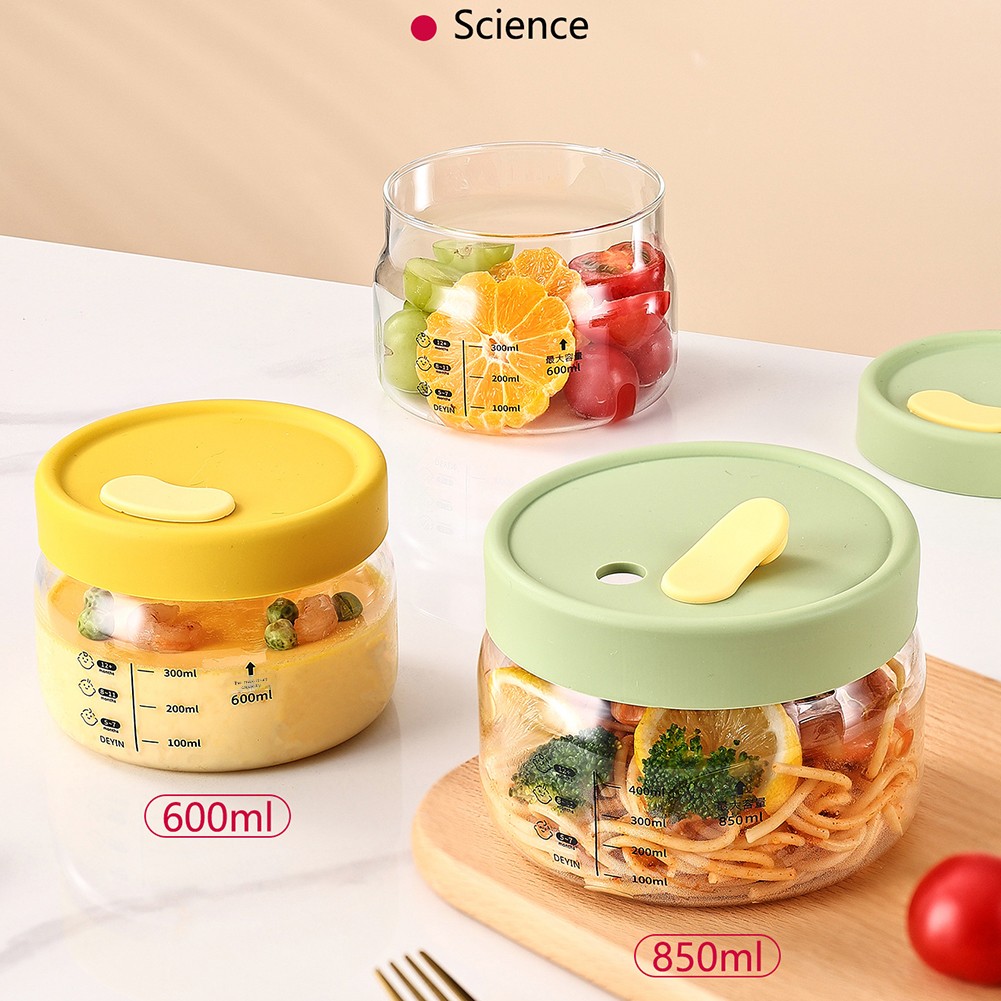 Baby Food Under 1 Year - Recipiente de vidro para armazenamento de