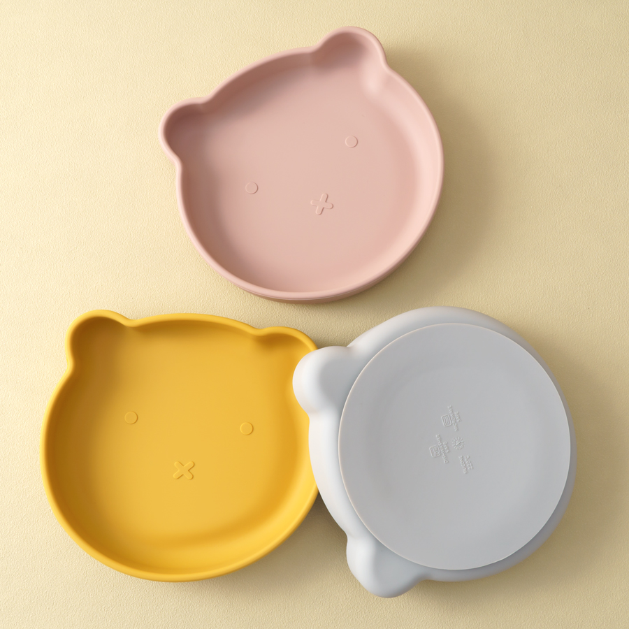 Baby Food Chopper - 1pc silicone pratos do bebê sucção