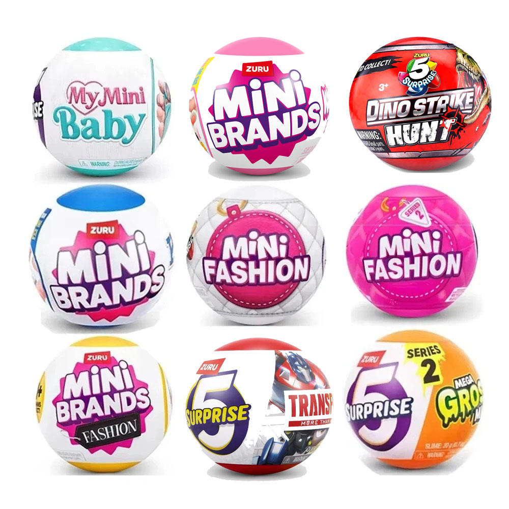 Baby Food Under 1 Year - Brinquedo Surpresa Zuru My Mini Brands
