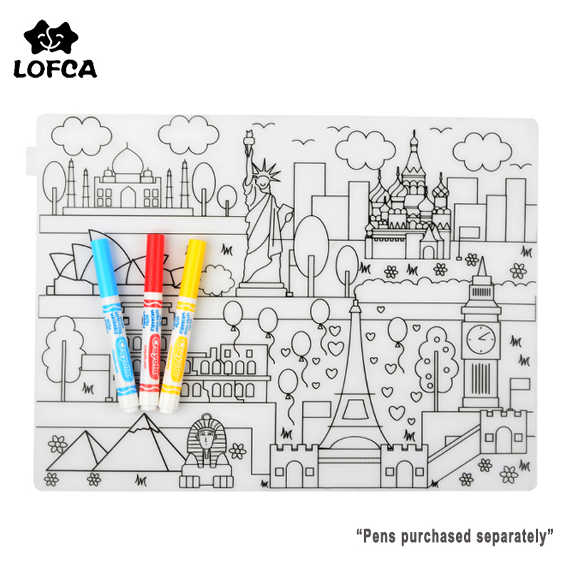 Baby Food Chopper - Silicone bebê placemat 1pc utensílios de