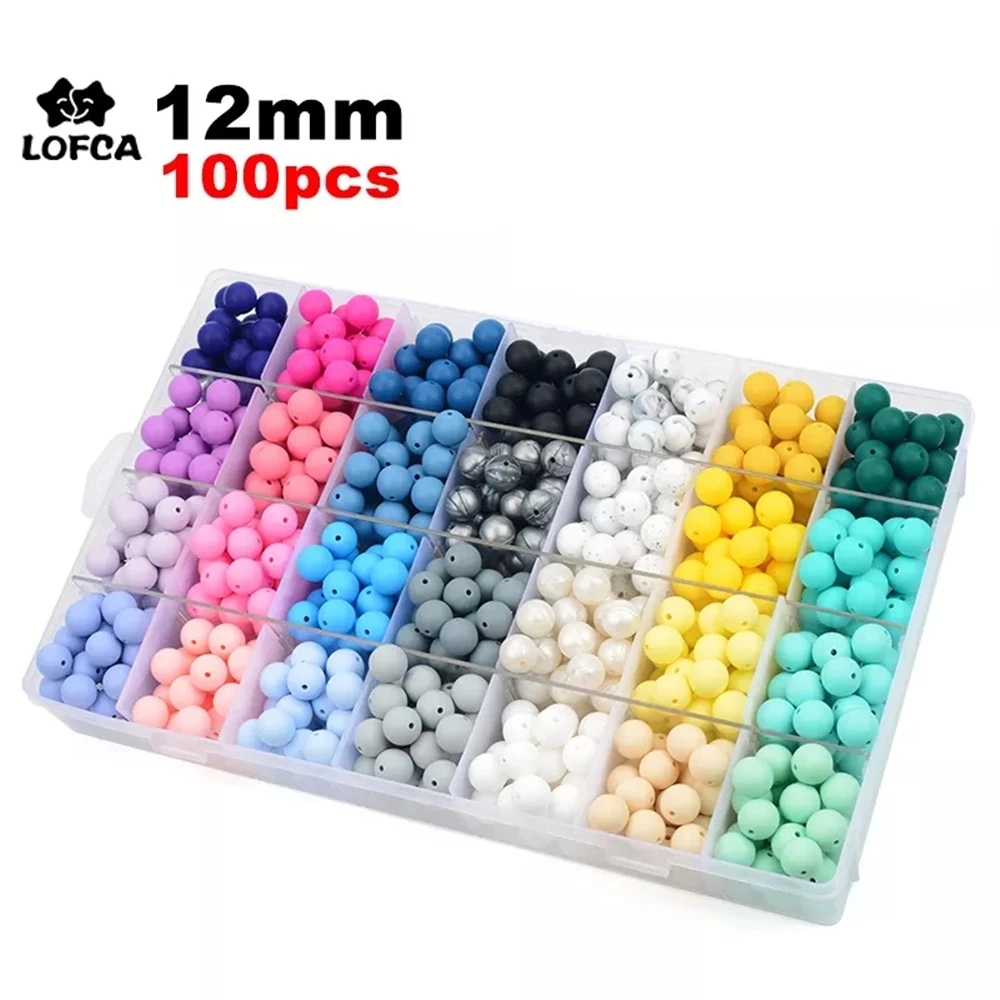 Baby Food Mixer - Loca 12mm 100 pçs contas de