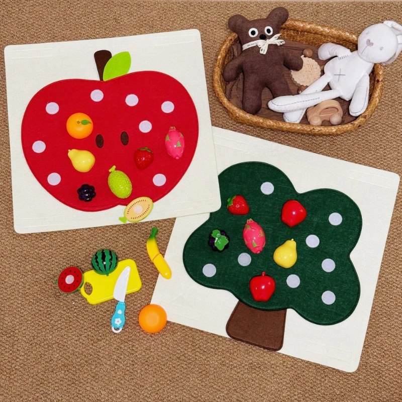 Baby Food Under 1 Year - Brinquedos de Comida de Feltro para