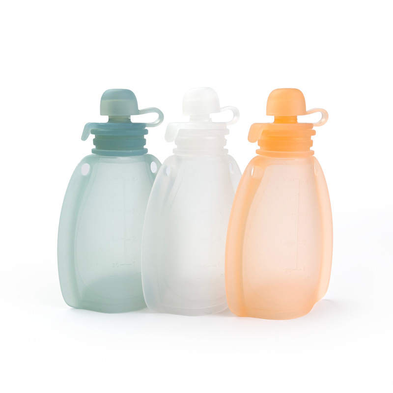 Baby Puree Pouch - Bolsas de comida para bebê reutilizáveis,