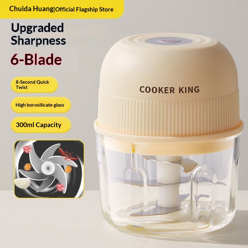 Baby Food Chopper - Mini Moedor de Carne Elétrico Chuidahuang,