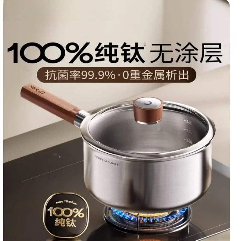Panela de titânio puro para le - Baby Food With Iron avaliação e preço
