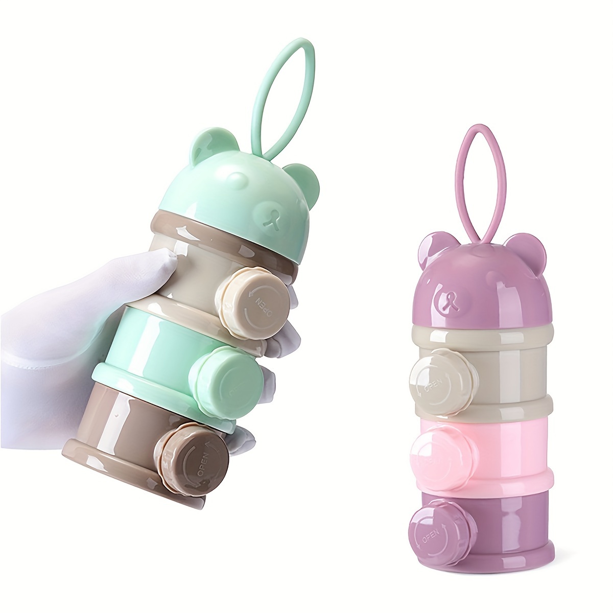Recipiente de leite em pó para - Snack Container Travel avaliação e preço