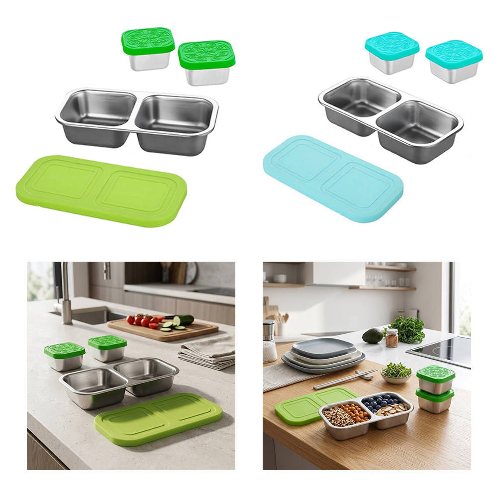 Recipientes de aço inoxidável  - Snack Container Travel avaliação e preço