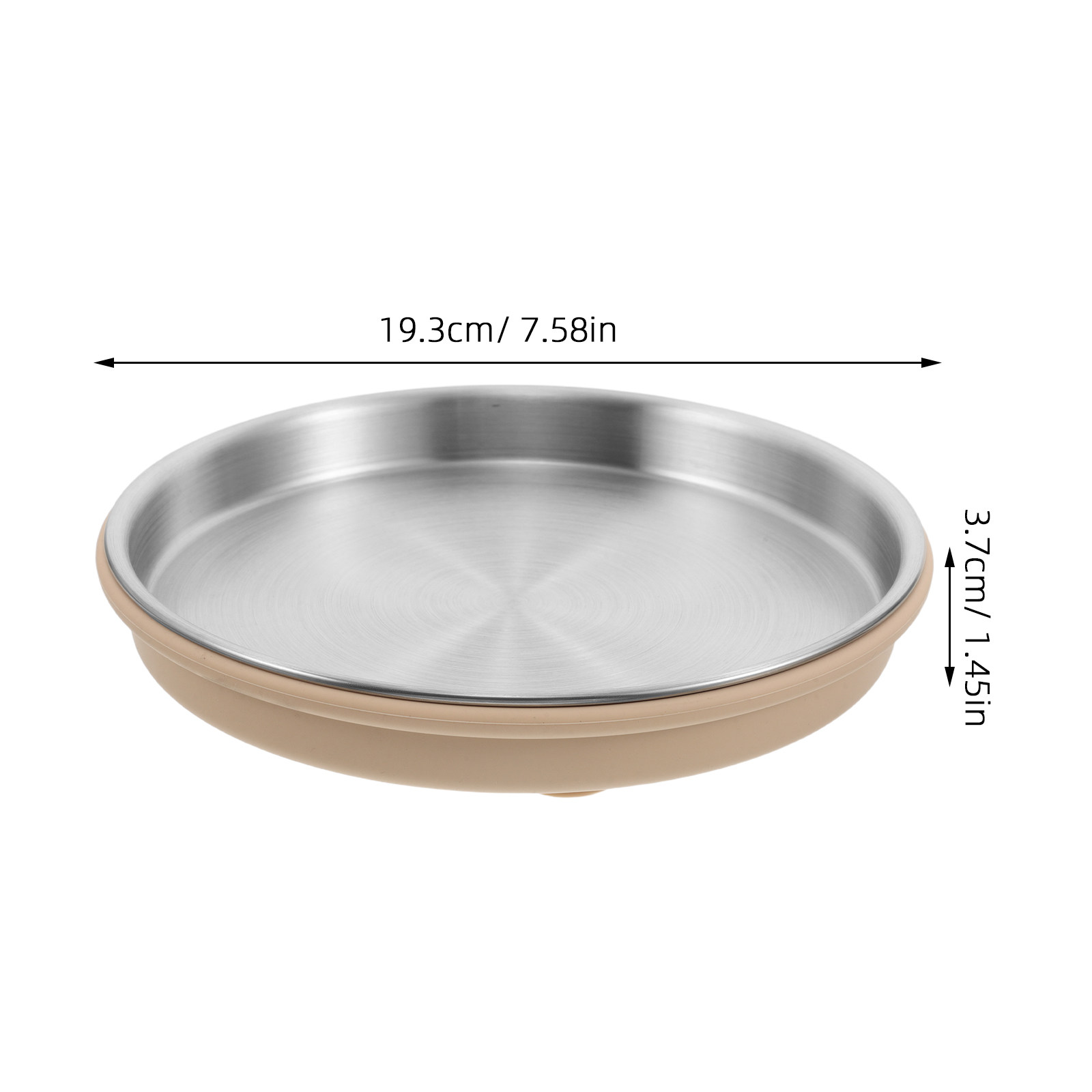 Prato Infantil de Aço Inoxidáv - Plate Suction Toddler avaliação e preço