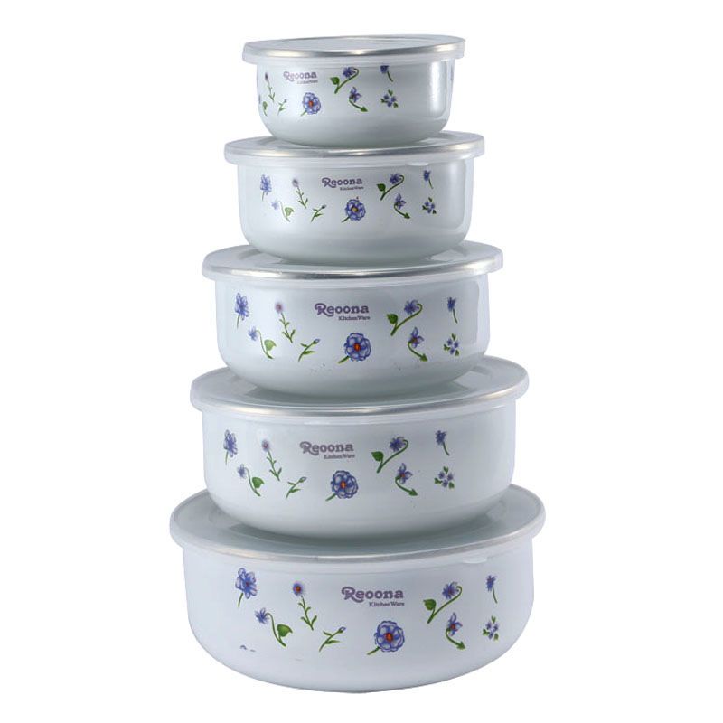 Conjunto de 5 Peças de Tigelas - Baby Food With Iron avaliação e preço