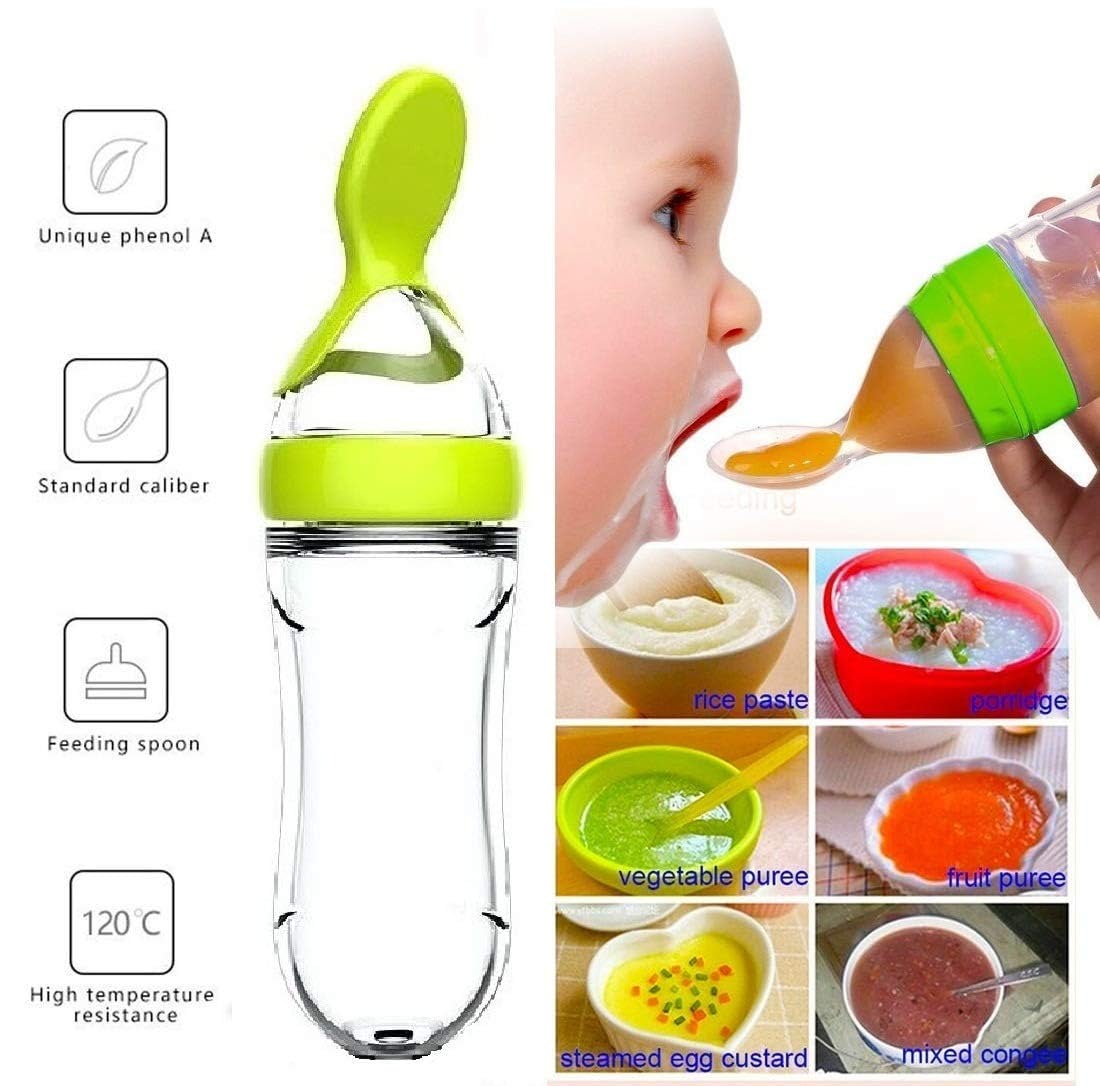 Recém-nascido Silicone Squeezi - Baby Food Category avaliação e preço