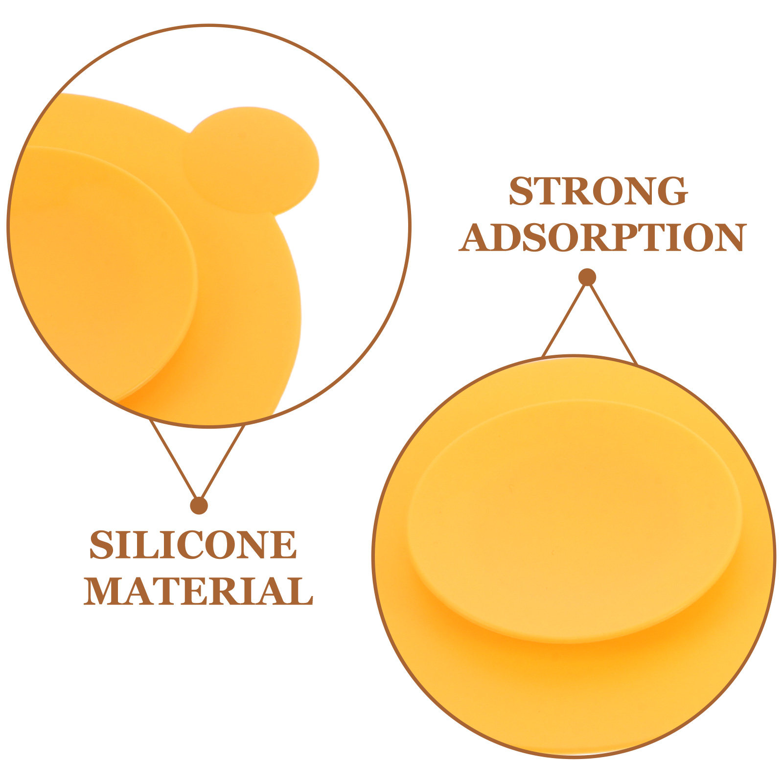 3 Peças de Suportes de Silicon - Plate Suction Toddler avaliação e preço