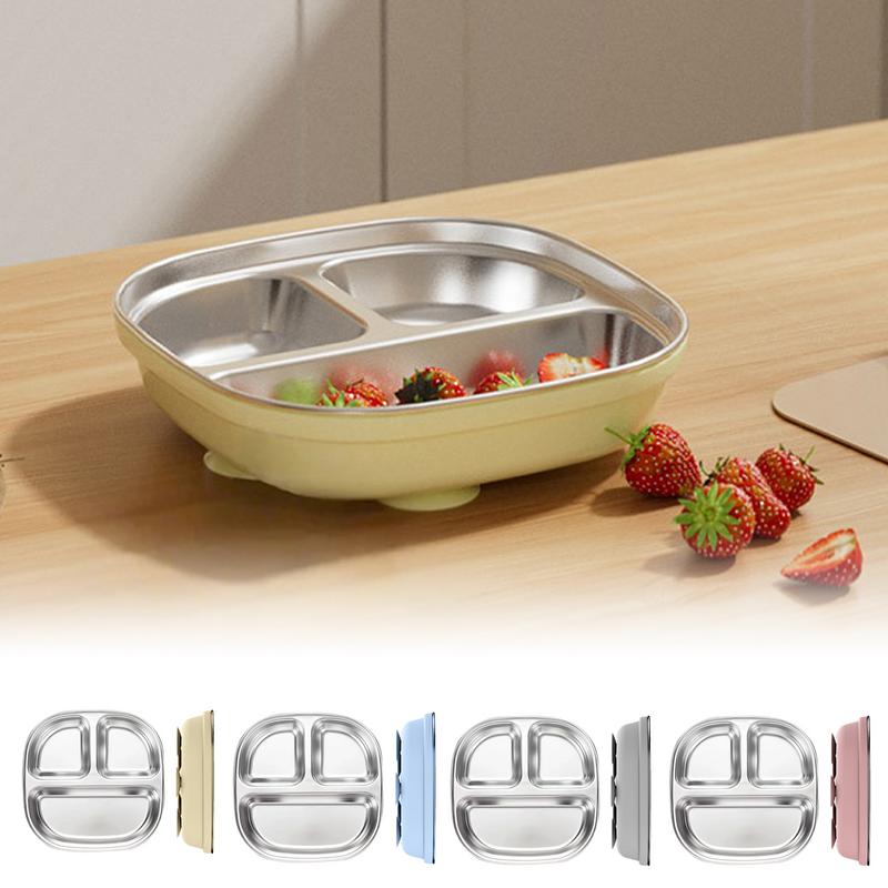 Pratos divididos para crianças - Plate Suction Toddler avaliação e preço