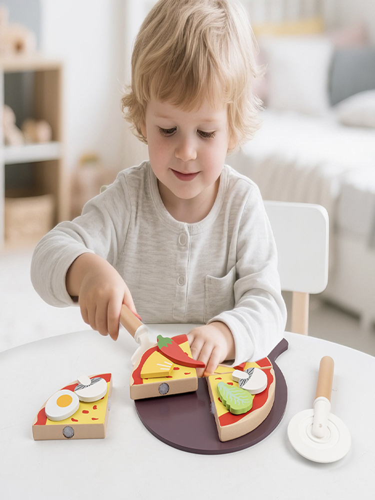 Brinquedo de Corte de Pizza pa - Baby Food Under 1 Year avaliação e preço