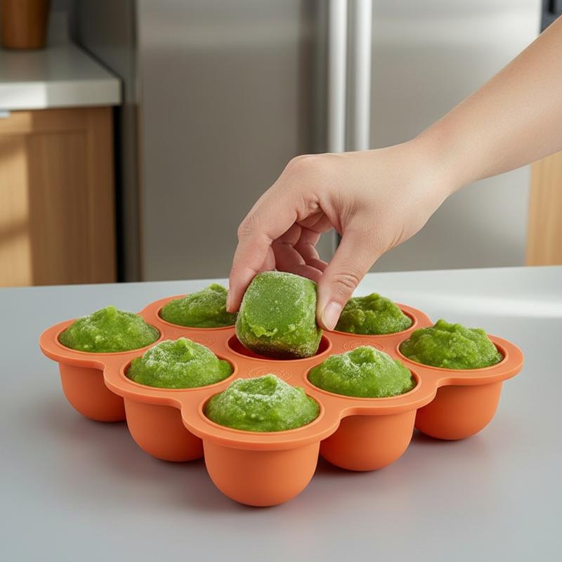 Recipiente de Silicone para Co - Baby Food Category avaliação e preço