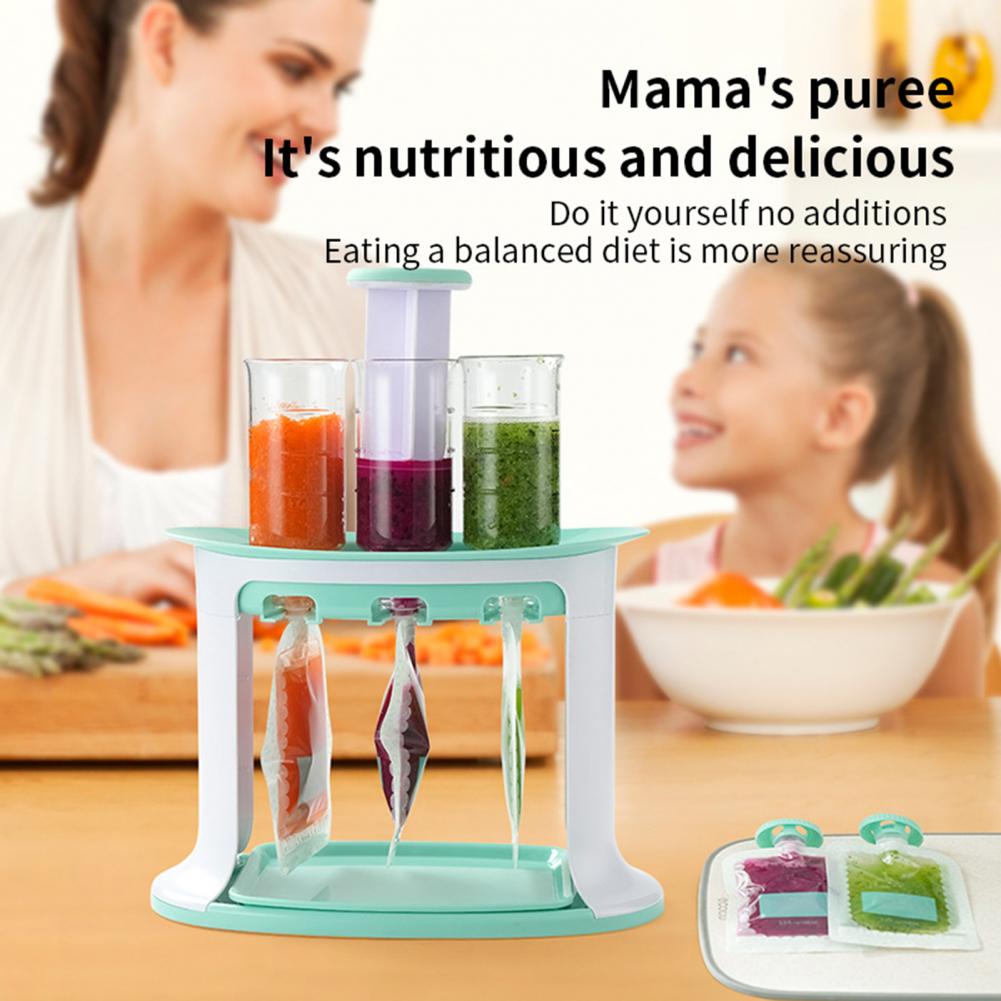 Enchedor de Sachês de Purê de  - Baby Puree Pouch avaliação e preço