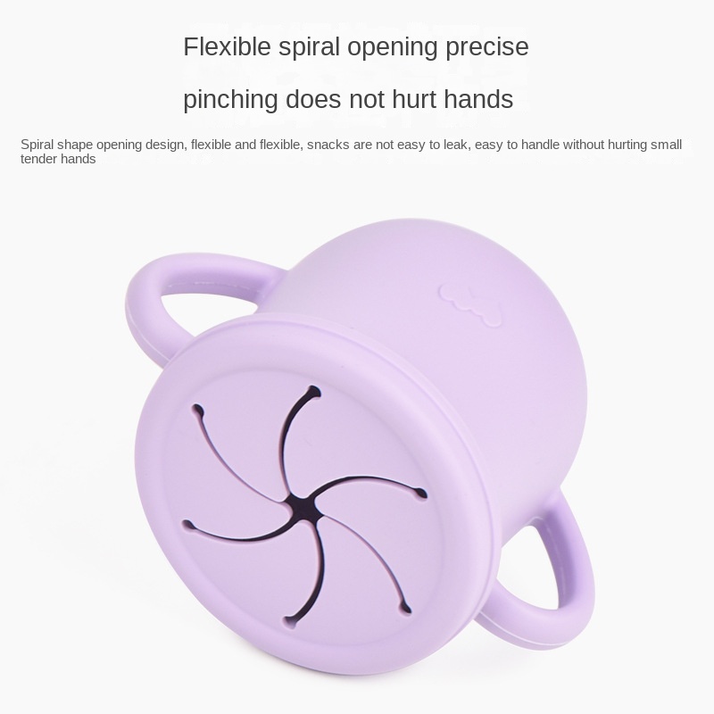 Bebê Silicone Copos de Aliment - Snack Container Travel avaliação e preço