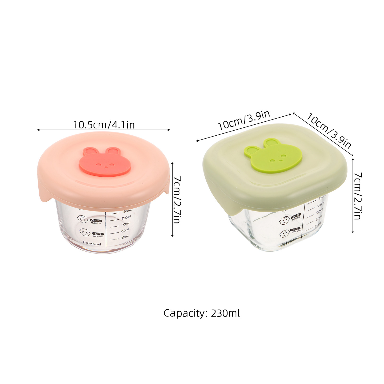 Conjunto de 2 Recipientes de A - Snack Container Travel avaliação e preço