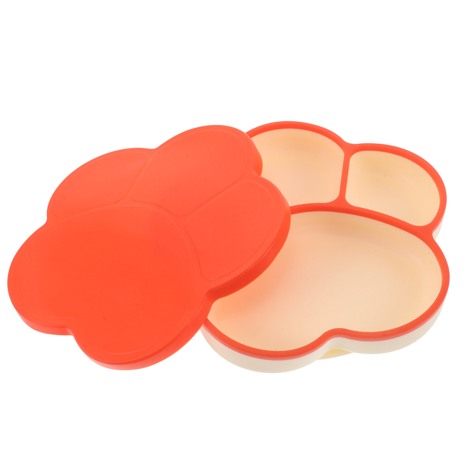 Prato de Silicone com Divisóri - Plate Suction Toddler avaliação e preço
