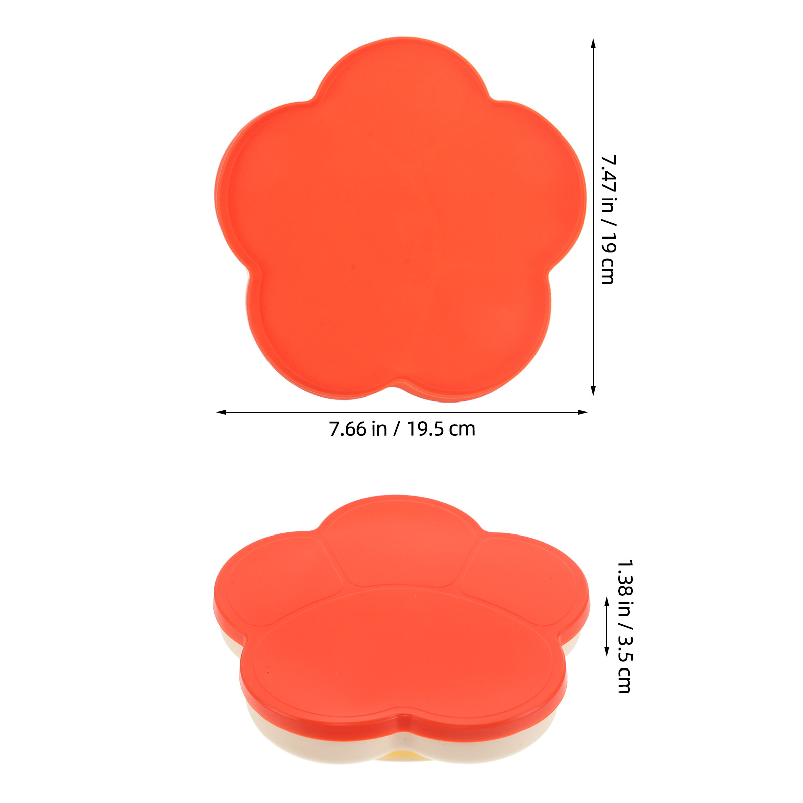 Prato de Silicone com Divisóri - Plate Suction Toddler avaliação e preço