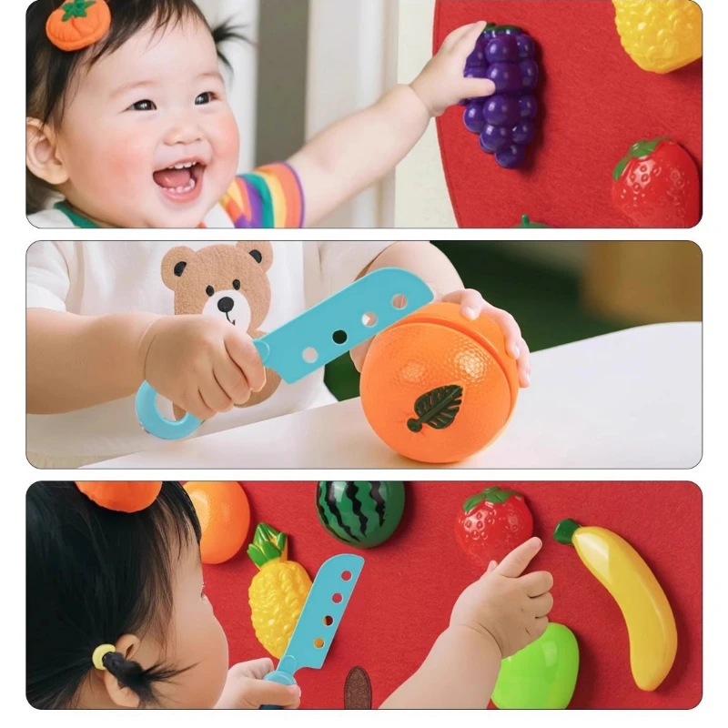 Brinquedos de Comida de Feltro - Baby Food Under 1 Year avaliação e preço