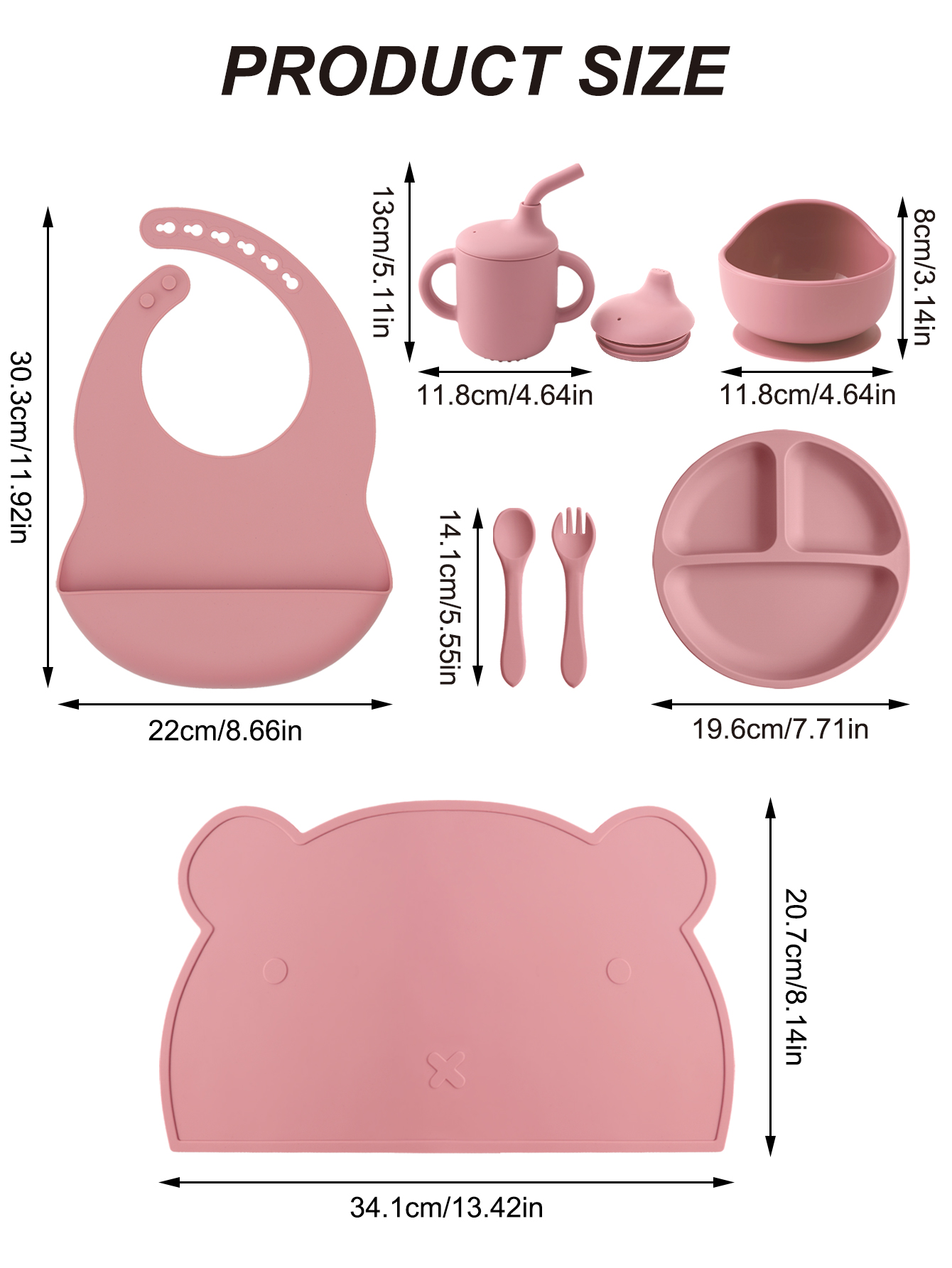 Conjunto de alimentação de beb - Plate Suction Toddler avaliação e preço